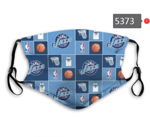 2020 NBA Utah Jazz Dust mask with filter->nfl dust mask->Sports Accessory